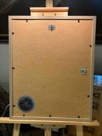 Ingelijste antieke militaire prent - Regiment Huzaren, Ophalen of Verzenden