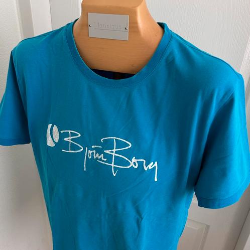 Prachtig Bjorn Borg shirt blauw maat xxl voor een SPOTPRIJS!, Kleding | Heren, T-shirts, Zo goed als nieuw, Maat 56/58 (XL), Blauw