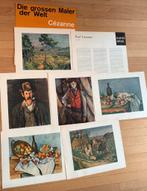 6x cezanne kunt print kunstreis 1960, Ophalen of Verzenden, Zo goed als nieuw, Print, Minder dan 50 cm