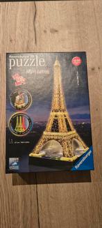 3D puzzel Ravensburger Eiffeltoren (night edition), Ophalen of Verzenden, Minder dan 500 stukjes, Rubik's of 3D-puzzel
