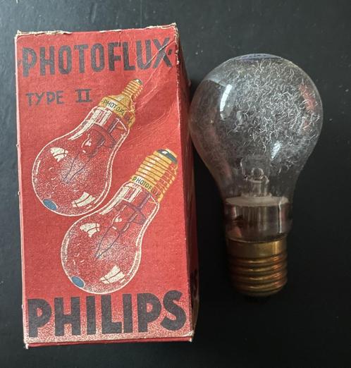 Doosje Philips Photoflux Type II E27 flashbulb, Audio, Tv en Foto, Fotografie | Flitsers, Nieuw, Overige merken, Ophalen of Verzenden