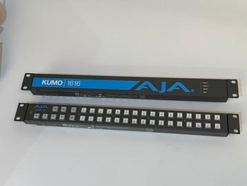 AJA KUMO 1616 SDI Router + Control Panel