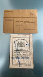 Rijkspostspaarbank Voorloopig spaarbankboekje 1945, Ophalen of Verzenden