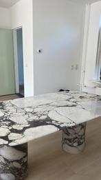 Callacatta marmeren eettafel, Huis en Inrichting, Tafels | Eettafels, Ophalen, Overige materialen, 100 tot 150 cm, 200 cm of meer