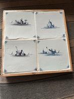 Delfts Blauw Tegeltableau, Antiek en Kunst, Ophalen of Verzenden