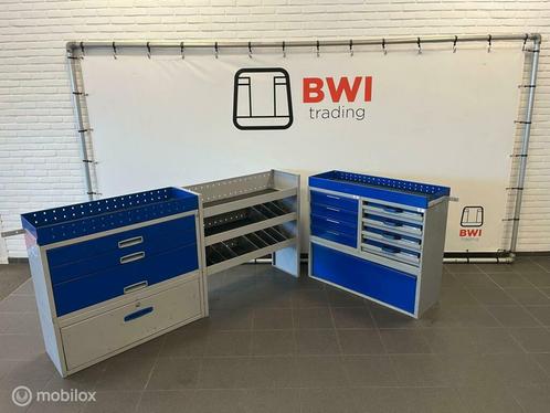 Zevim set bedrijfswageninrichting L+R complete inrichting, Auto diversen, Overige Auto diversen, Ophalen of Verzenden