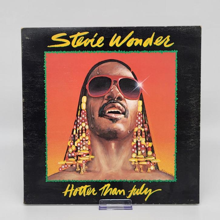 Stevie Wonder Hotter than July Tamla Canada 1980 Vinyl LP, Cd's en Dvd's, Vinyl | R&B en Soul, Gebruikt, Soul of Nu Soul, 1960 tot 1980