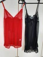 2 x kanten nachthemd maat L Hunkemoller. nieuw, Kleding | Dames, Ophalen of Verzenden, Nachtkleding, Rood