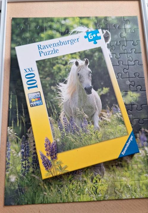 Ravensburger puzzel 100 XXL stukjes Paarden puzzel, Kinderen en Baby's, Speelgoed | Kinderpuzzels, Zo goed als nieuw, 6 jaar of ouder