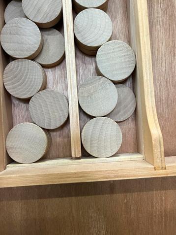 Longfield sjoelbak 200cm – compleet met schijven beschikbaar voor biedingen