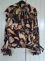 Gebloemde volantblouse van H&M Trend, mt.S, H&M, Overige kleuren, Verzenden, Nieuw
