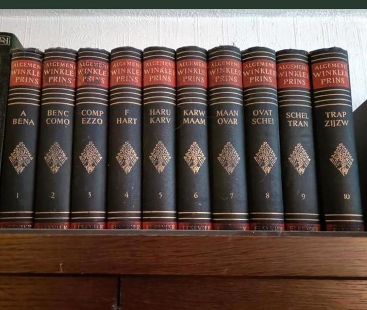 Complete Winkler Prins Encyclopedie (10 delen), Boeken, Encyclopedieën, Gelezen, Complete serie, Algemeen, Ophalen