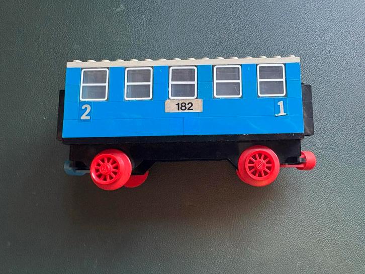 Lego trein wagon uit set 182, Kinderen en Baby's, Speelgoed | Duplo en Lego, Zo goed als nieuw, Ophalen of Verzenden