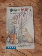 J. van Klaveren - Maaike en Kwispel Een gekke vakantie, Boeken, Kinderboeken | Jeugd | onder 10 jaar, Fictie algemeen, Ophalen of Verzenden