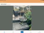 Te koop 2 betonnen plantenbak, Tuin en Terras, Bloempotten, Ophalen, Zo goed als nieuw, Rond