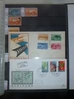 Suriname veel modern met gutterpairs Uruguay etc, Postzegels en Munten, Postzegels | Volle albums en Verzamelingen, Ophalen of Verzenden