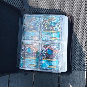Pokemon kaarten plus boek *kon niet alles laten zien* beschikbaar voor biedingen