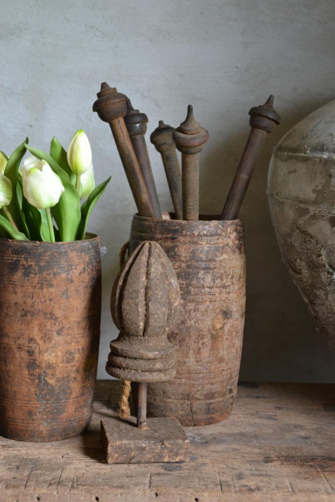 Houten spindels, Huis en Inrichting, Woonaccessoires | Overige, Nieuw, Ophalen of Verzenden