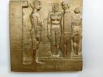 brons relief, Antiek en Kunst, Ophalen of Verzenden