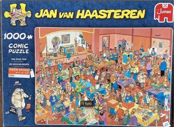 Jan van Haasteren De Goochelbeurs 1000 stukjes, compleet beschikbaar voor biedingen