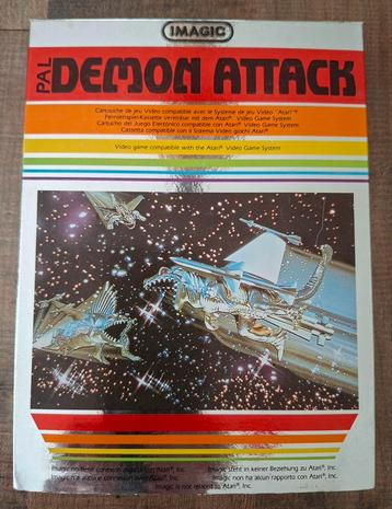 Atari 2600 Demon Attack compleet  beschikbaar voor biedingen