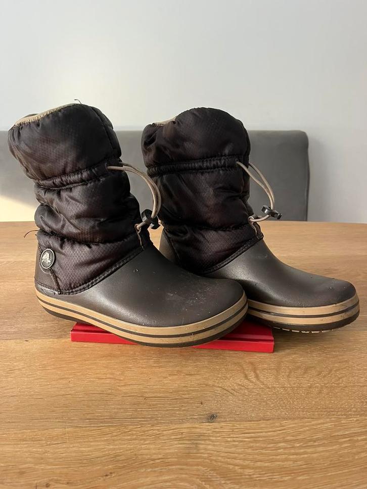 Crocs, snowboots, Winter Puff Boot Kids, maat: 37-38 zgan, Kinderen en Baby's, Kinderkleding | Schoenen en Sokken, Zo goed als nieuw