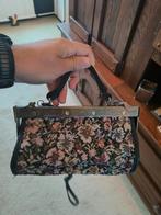 Vintage Handtas met Bloemenmotief, Ophalen
