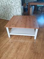 HEMNES salontafel 90x90, Huis en Inrichting, Tafels | Salontafels, Ophalen, Gebruikt, 50 tot 100 cm, Vierkant
