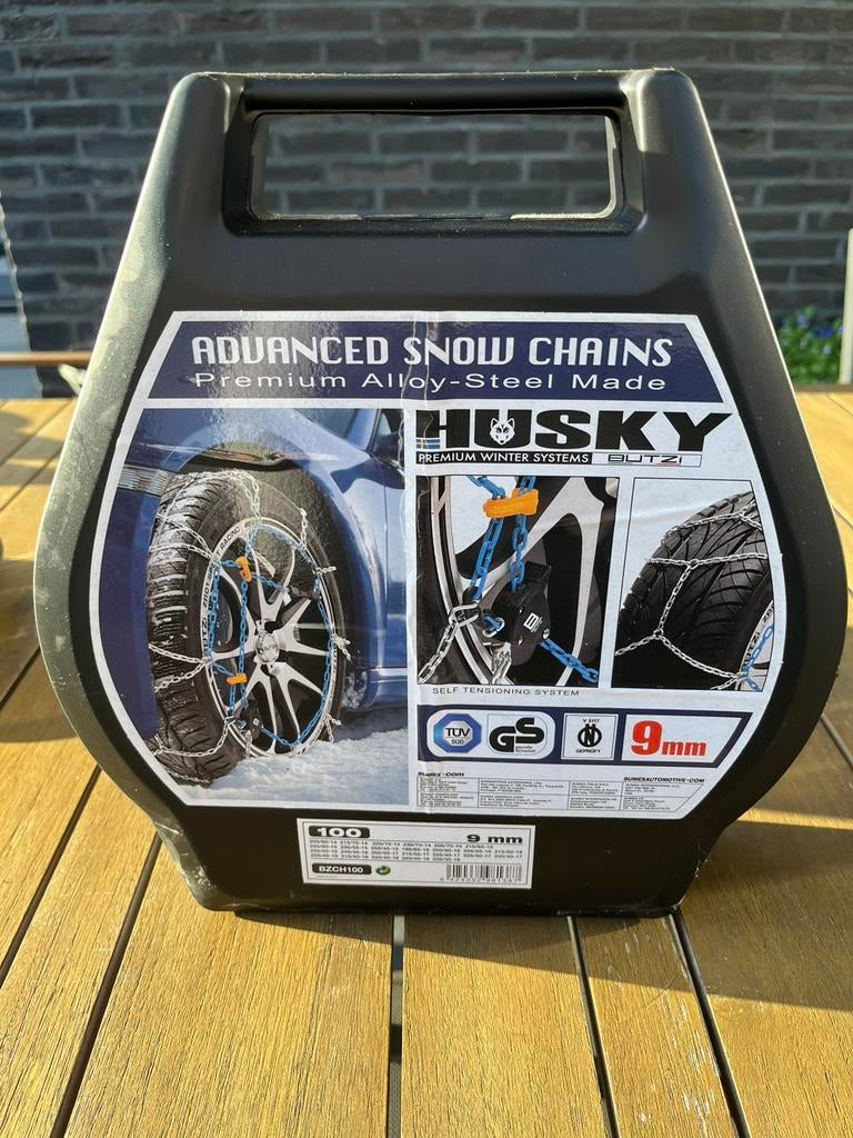 Sneeuwkettingen Husky 9 mm, Auto diversen, Sneeuwkettingen, Ophalen, Zo goed als nieuw
