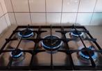 Zgan Ariston 5 pits RVS inbouw gasfornuis wokbrander geldrop, Witgoed en Apparatuur, Ophalen, Zo goed als nieuw, Inbouw, Gas