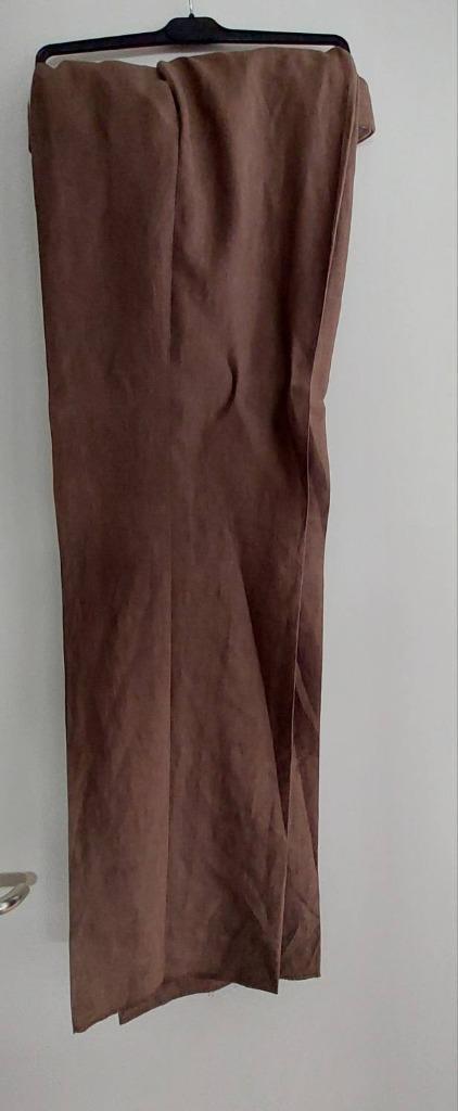 Herenbroek Italiaans, Kleding | Heren, Broeken en Pantalons, Nieuw, Maat 52/54 (L), Bruin, Ophalen of Verzenden