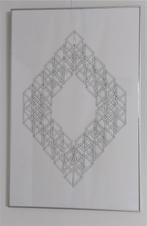 Uniek werk Joost Baljeu grafiek (zwart/wit) in lijst(220909), Antiek en Kunst, Kunst | Litho's en Zeefdrukken, Ophalen