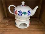 boerenbont thee pot en kopjes, Huis en Inrichting, Keuken | Servies, Ophalen, Gebruikt, Kop(pen) en/of Schotel(s), Aardewerk