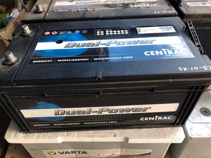 Accu Dual-Power CENTRAC DP225CMF, Auto-onderdelen, Accu's en Toebehoren, Universele onderdelen, Gebruikt, Ophalen of Verzenden