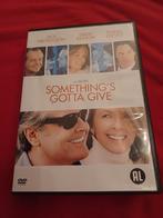 Something's gotta give, Cd's en Dvd's, Dvd's | Komedie, Alle leeftijden, Ophalen of Verzenden, Zo goed als nieuw