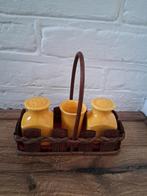 Vintage Peper, Zout & Mosterd Stel, Antiek en Kunst, Ophalen of Verzenden