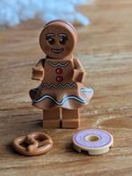 Lego Minifigures Kerst/ Gingerbread meisje met accessoires, Ophalen of Verzenden, Zo goed als nieuw, Lego