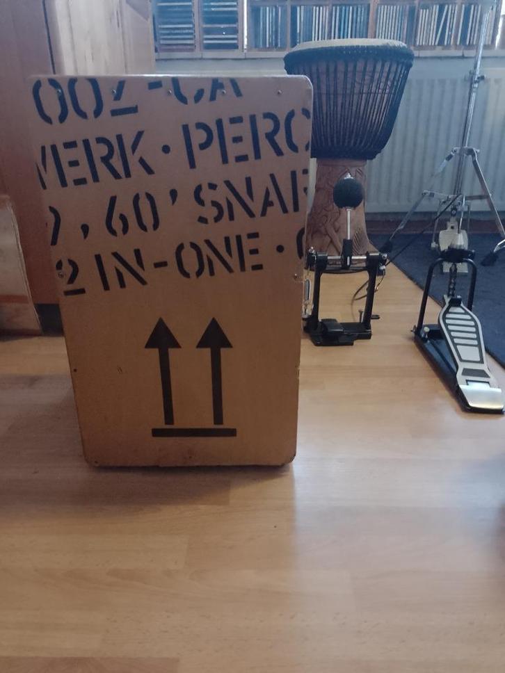 Cajon, Muziek en Instrumenten, Percussie, Gebruikt, Trommel, Ophalen of Verzenden