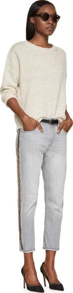 Isabel Marant Étoile Jeans Grijs Maat 34 / 7/8 model, Kleding | Dames, Spijkerbroeken en Jeans, Isabel Marant, Isabel Marant, Verzenden