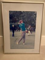 Gesigneerde fotos prof golfers Derksen en Lafeber, Ophalen