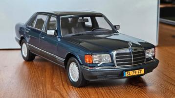 Mercedes 560 SEL 1/18 Norev beschikbaar voor biedingen