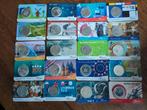 20 Coincards Laatste 10 Jaar, incl. 750 Jaar Amsterdam, Ophalen of Verzenden, Koningin Beatrix, Euro's, Losse munt