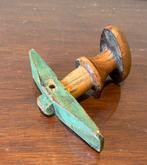 Brocante houten deurknop, Antiek en Kunst, Ophalen of Verzenden