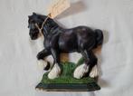 Grote deurstopper paard gietijzer, Ophalen of Verzenden