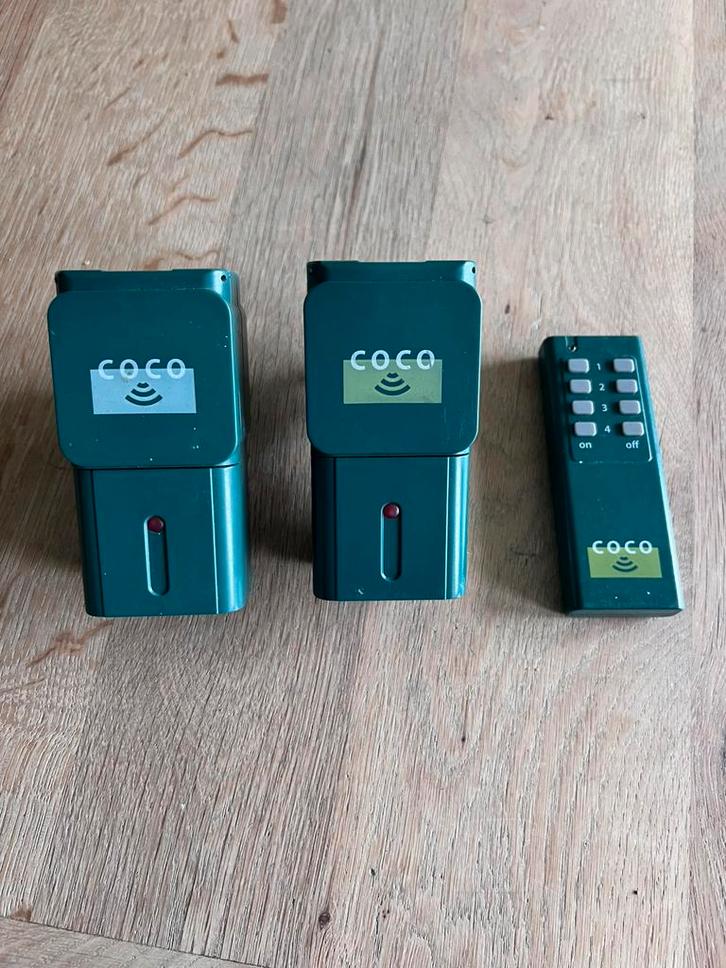 Coco Schakelaar Afstandsbediening (buiten), Doe-het-zelf en Verbouw, Elektra en Kabels, Gebruikt, Schakelaar, Ophalen of Verzenden