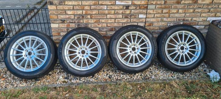 Jaguar XE of XF 8x108 17 inch velgen en Pirelli banden, Auto-onderdelen, Overige Auto-onderdelen, Jaguar, Ophalen