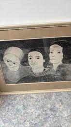 Kunst schilderijen aquarellen uit nalatenschap een geheel, Antiek en Kunst, Ophalen