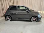 Fiat 500 T-jet Abarth 595 Turismo 2015 Grijs mega netjes, Voorwielaandrijving, 15 km/l, Zwart, 4 cilinders
