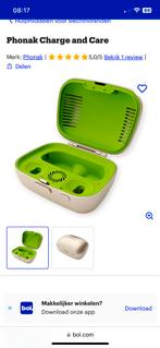 Phonak charge and care gehoorapparaat oplader droger, Diversen, Verpleegmiddelen, Ophalen of Verzenden, Zo goed als nieuw