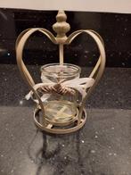 Leuke kandelaar nu, Gebruikt, Ophalen of Verzenden, Metaal, Kandelaar